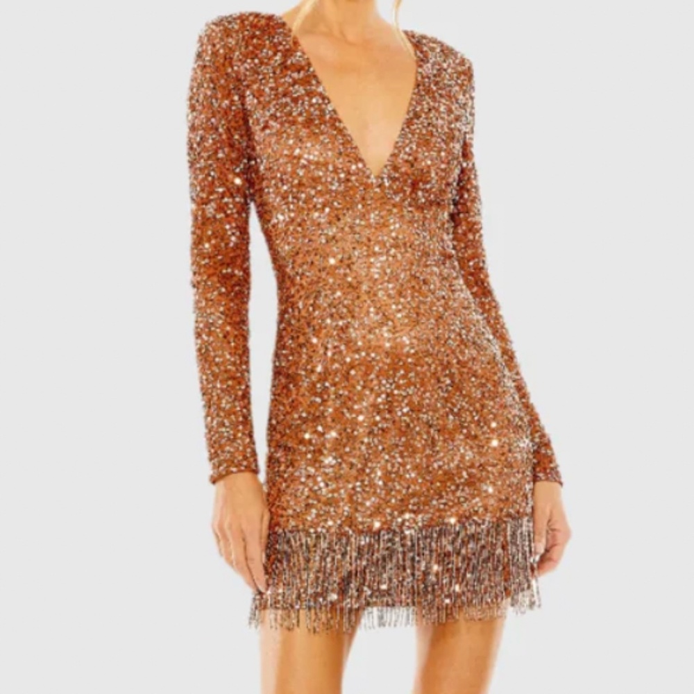 Ieena for Macduggal Short Prom Dress
